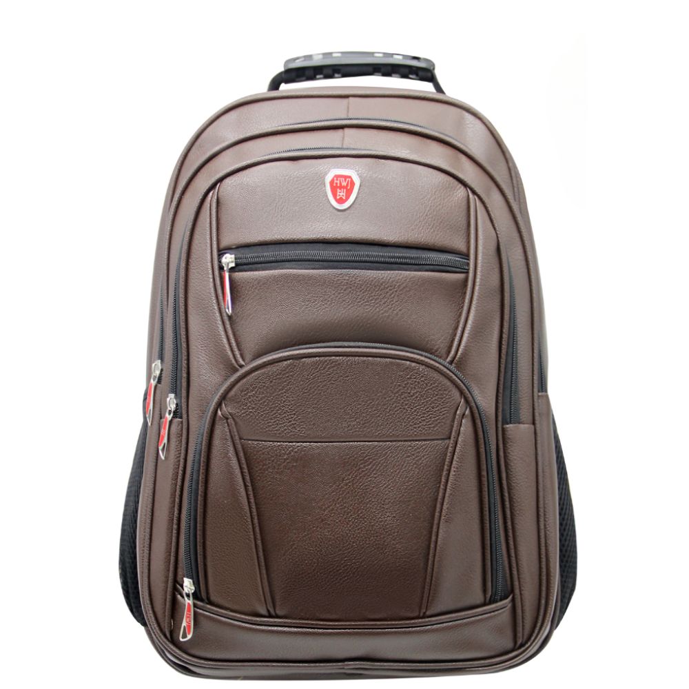 Mochila Executiva em Couro Sintético – Estilo, Resistência e Sofisticação para o Trabalho