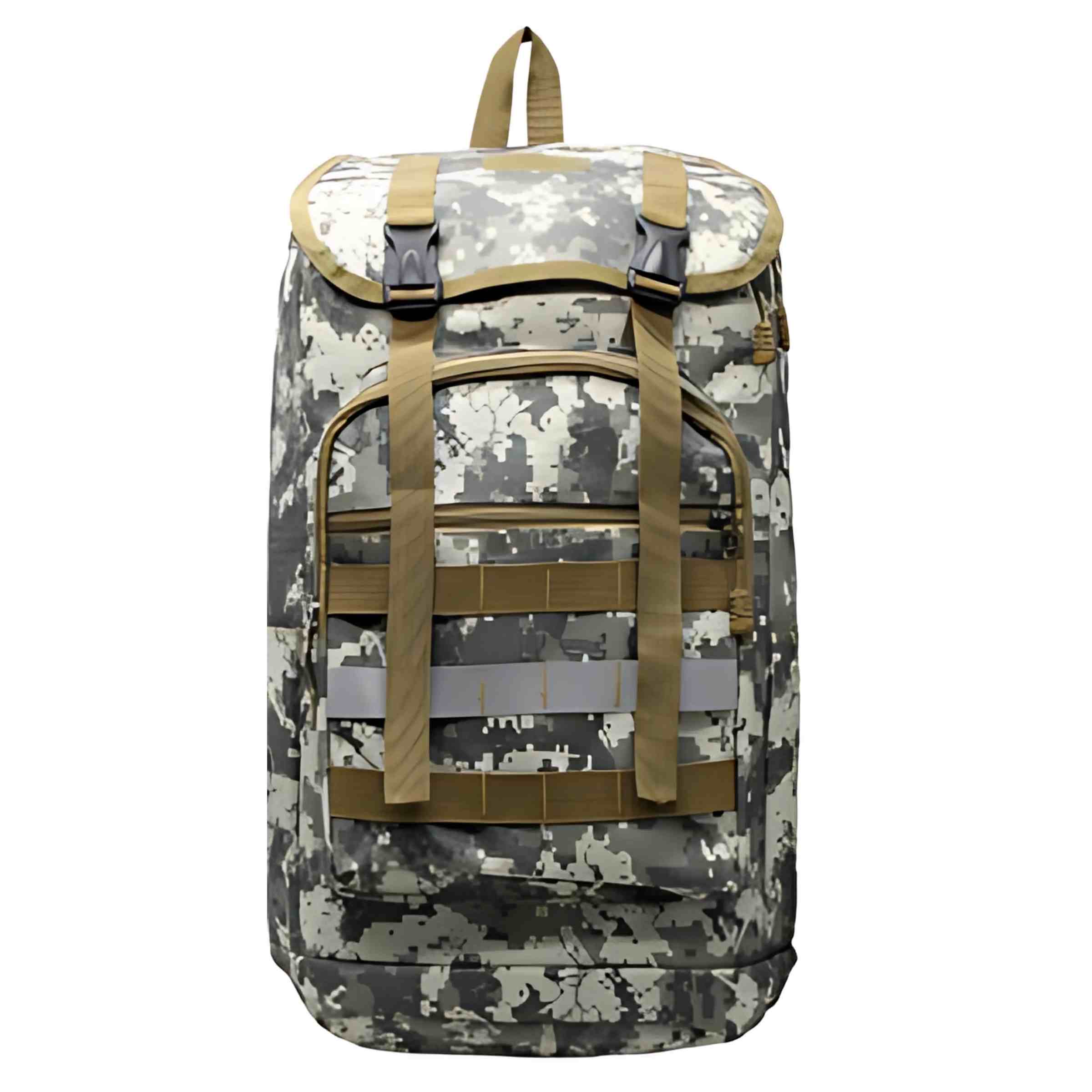 Mochila Militar Tática Camuflada – Reforçada, Resistente e com Múltiplos Compartimentos