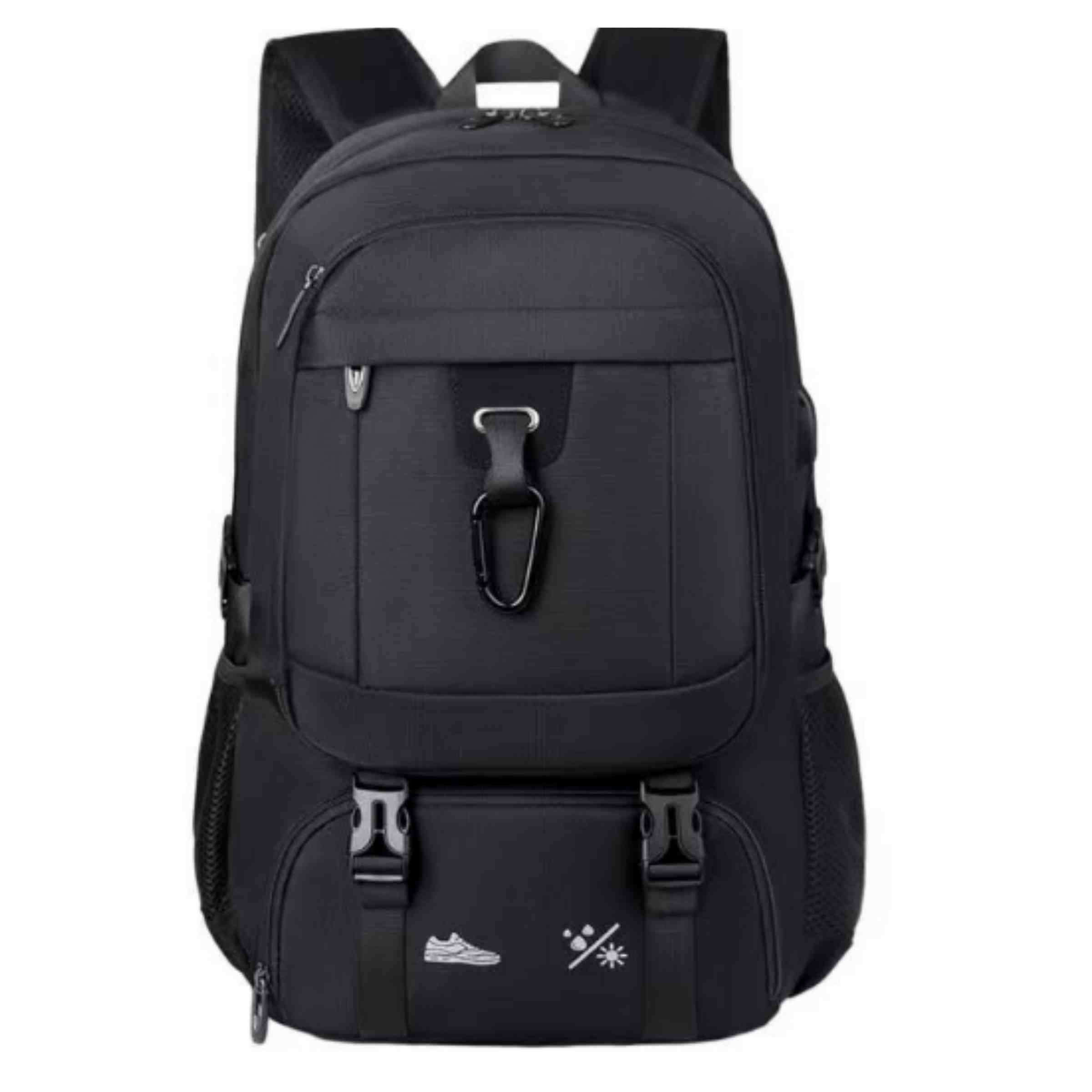 Mochila Hiking Impermeável 70L com Compartimento para Tênis e Expansão Lateral