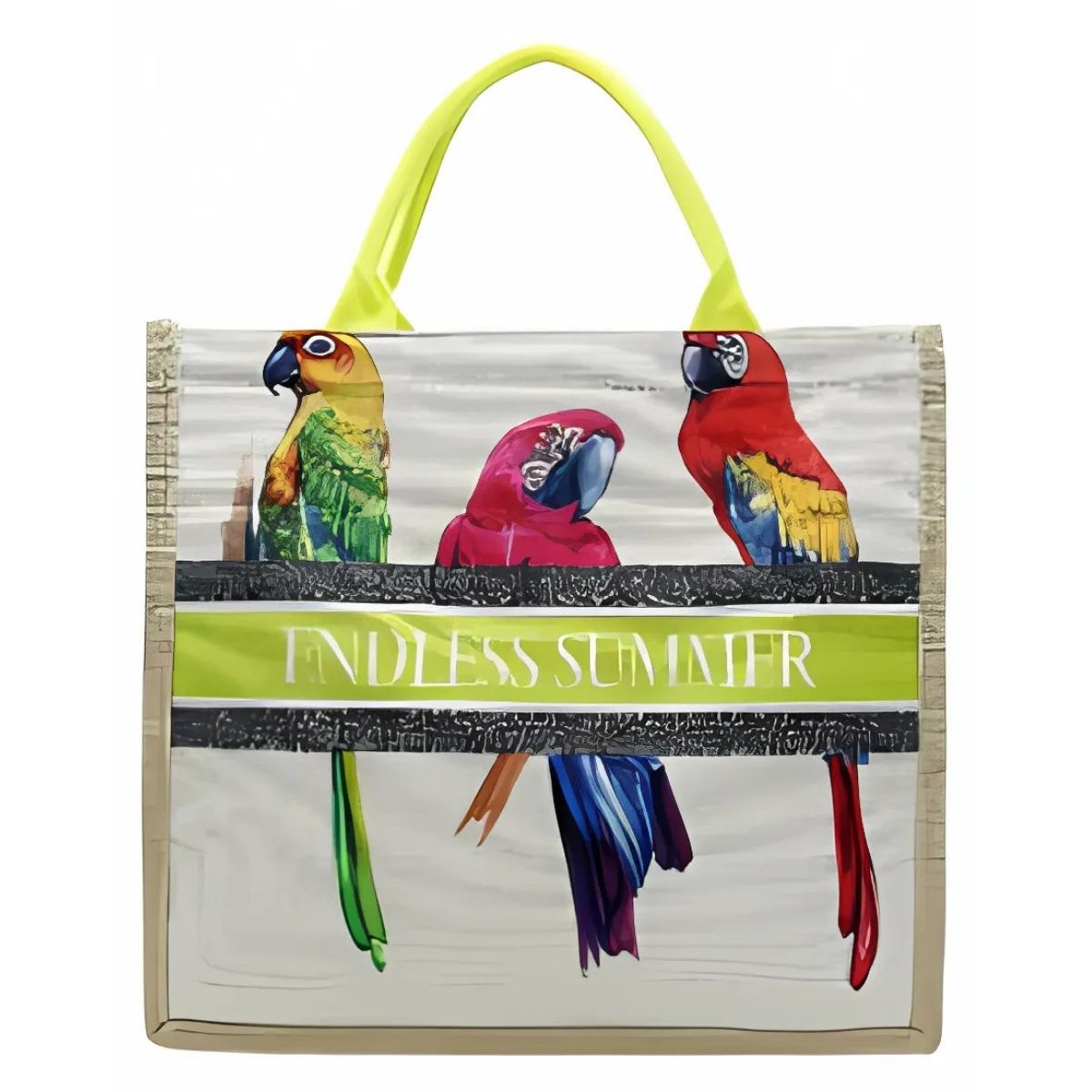 Estilo e Espaço - Bolsa de Praia com Alça Reforçada