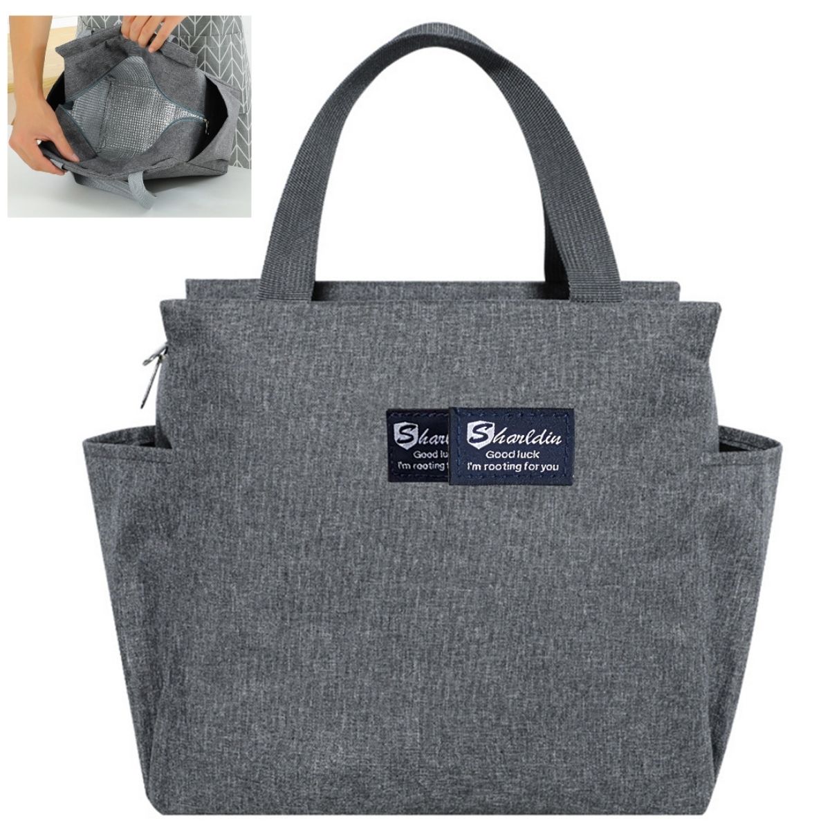 Bolsa Térmica Sem Logo Estilo Tote