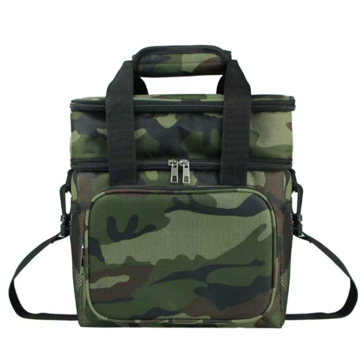Bolsa Térmica Camuflada Militar com Alça Reforçada