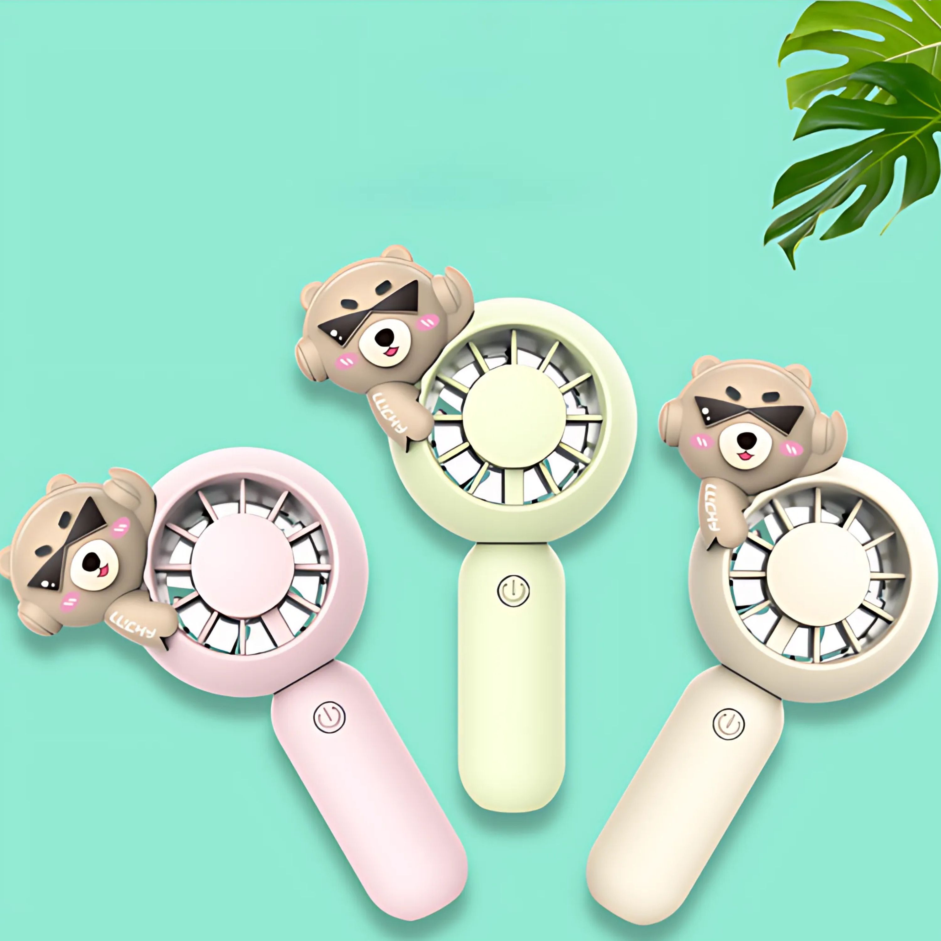Ventilador Compacto Recarregável com Suporte para Celular - Ideal para Qualquer Lugar