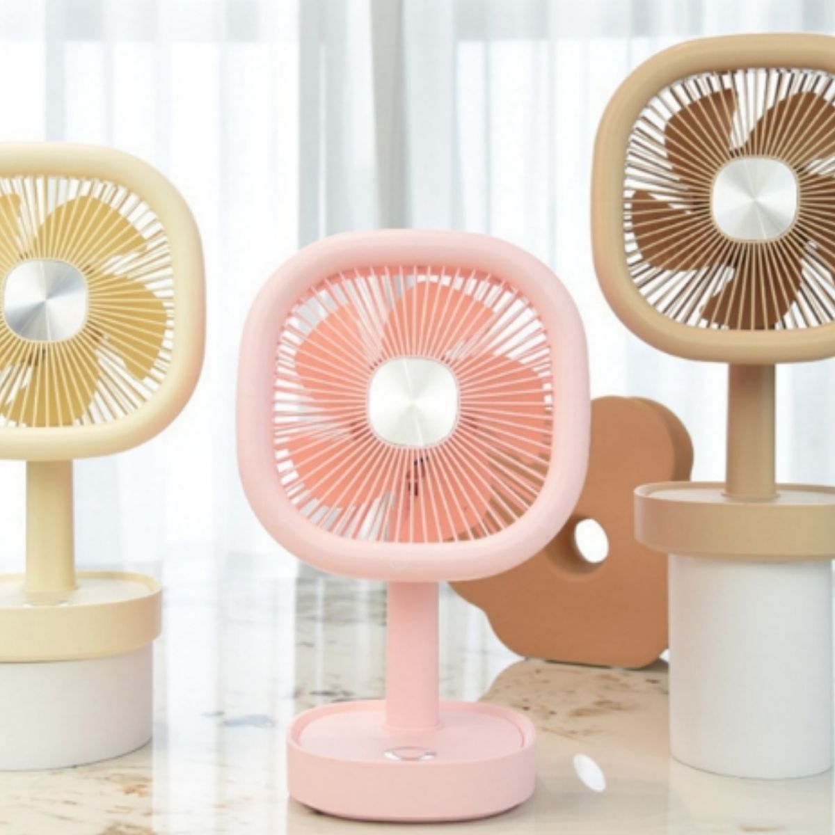 Portátil e Prático - Ventilador Recarregável