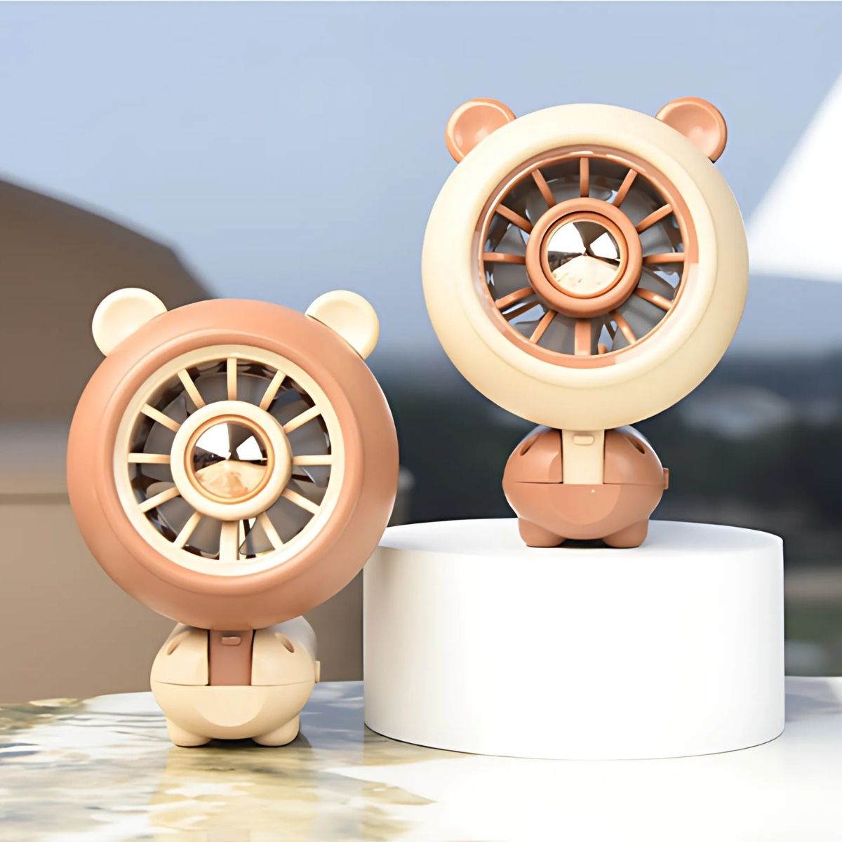 Ventilador Recarregável Portátil - Ideal para Viagens