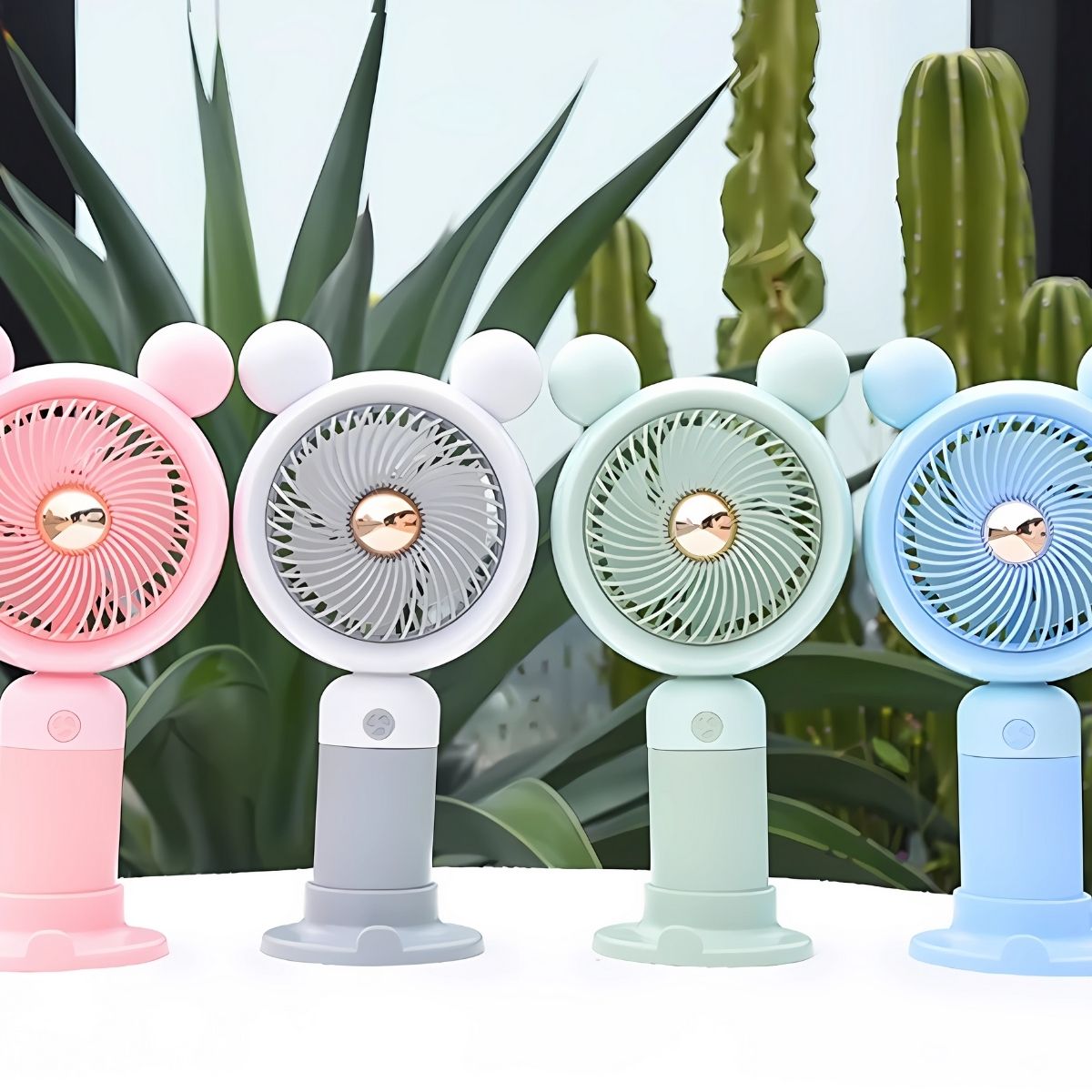 Ventilador Portátil Recarregável - Sem Fios, Sem Problemas