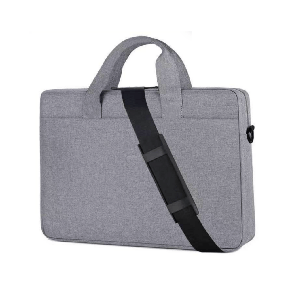 Pasta para Notebook 14" com Alça Traseira e Zíper Frontal - Tecido Grosso