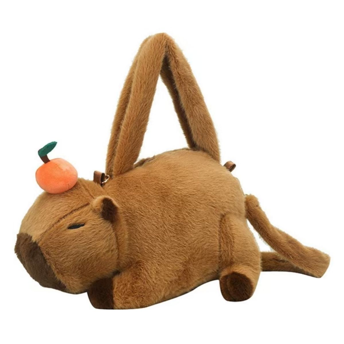 Mochila 2 em 1 Capivara de Pelúcia