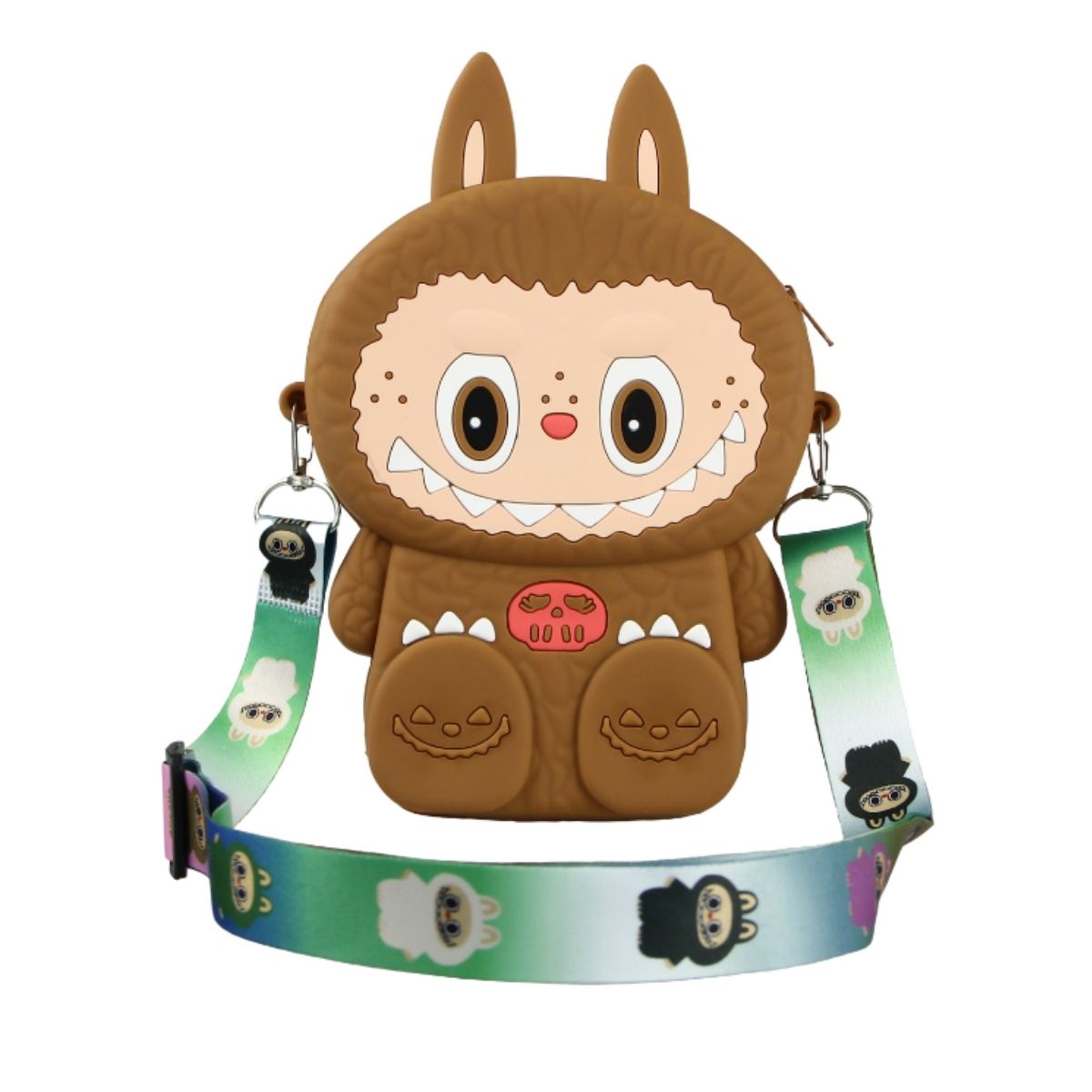 Porta-Celular Infantil Labubu com Alça Estampada - Diversão e Praticidade