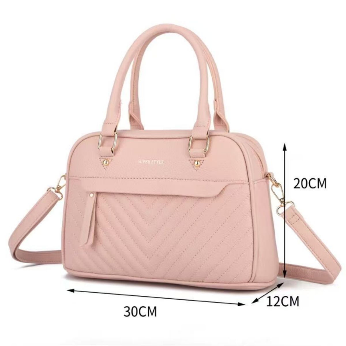 Bolsa Grande Feminina com Alça de Ombro e Transversal GD102