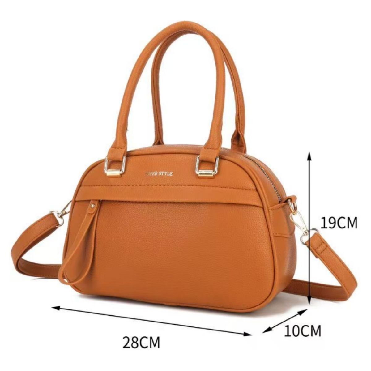 Bolsa Grande Feminina com Alça de Ombro e Transversal GD106