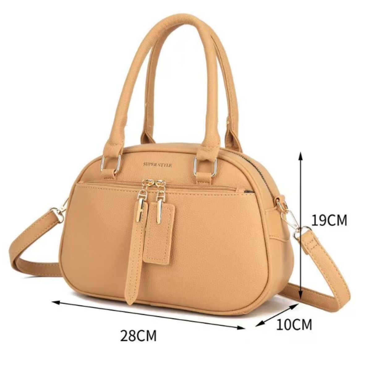 Bolsa Grande Feminina com Alça GD109 – Design Moderno, Várias Cores, Medidas 28x10x19cm
