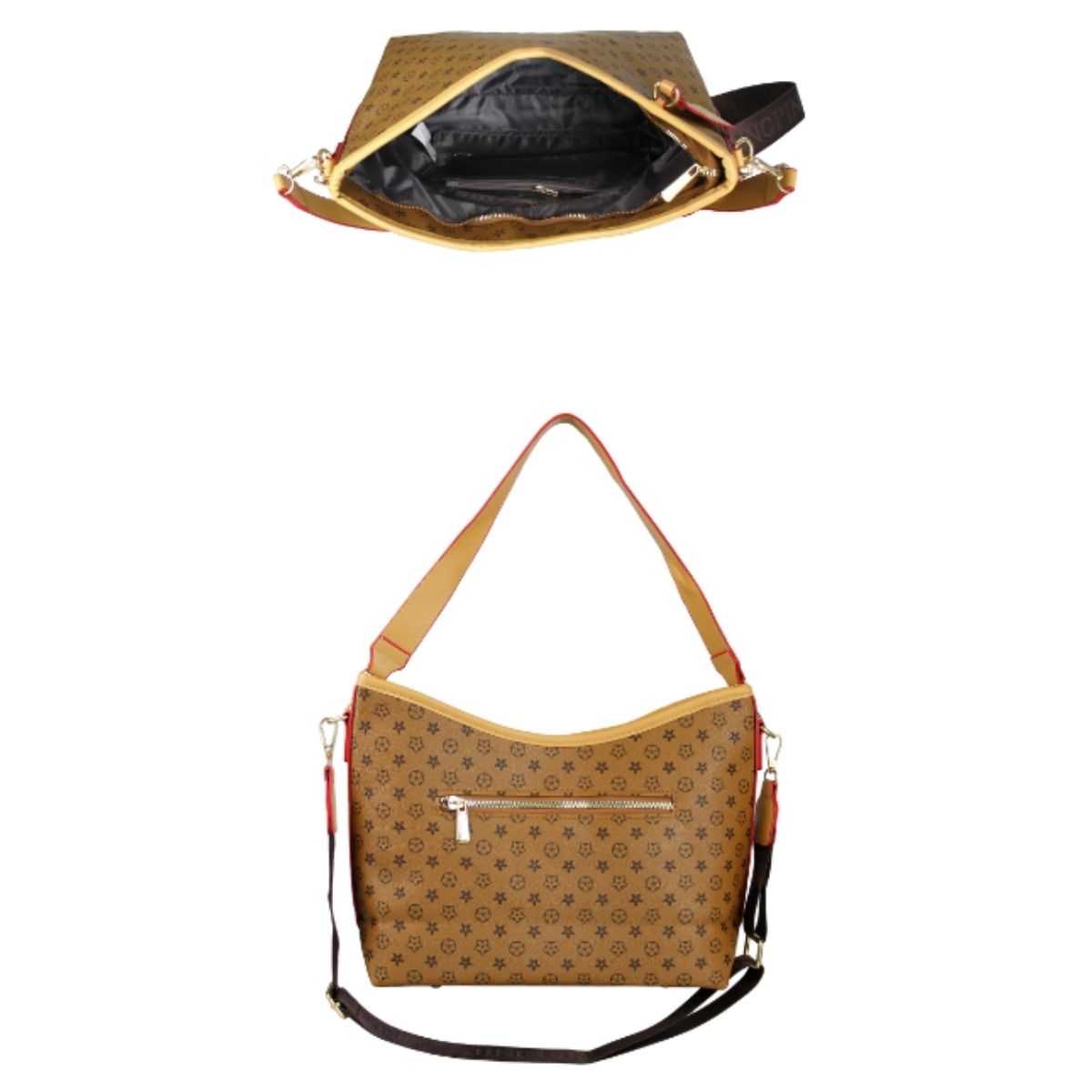 Bolsa Handbag Feminina em Couro Sintético