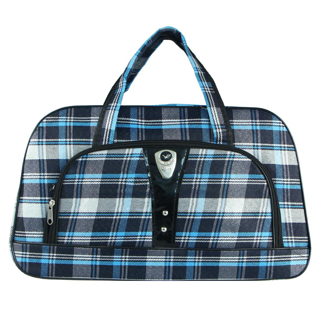 Viagem com Estilo: Mala de Mão Média Estampada Reforçada
