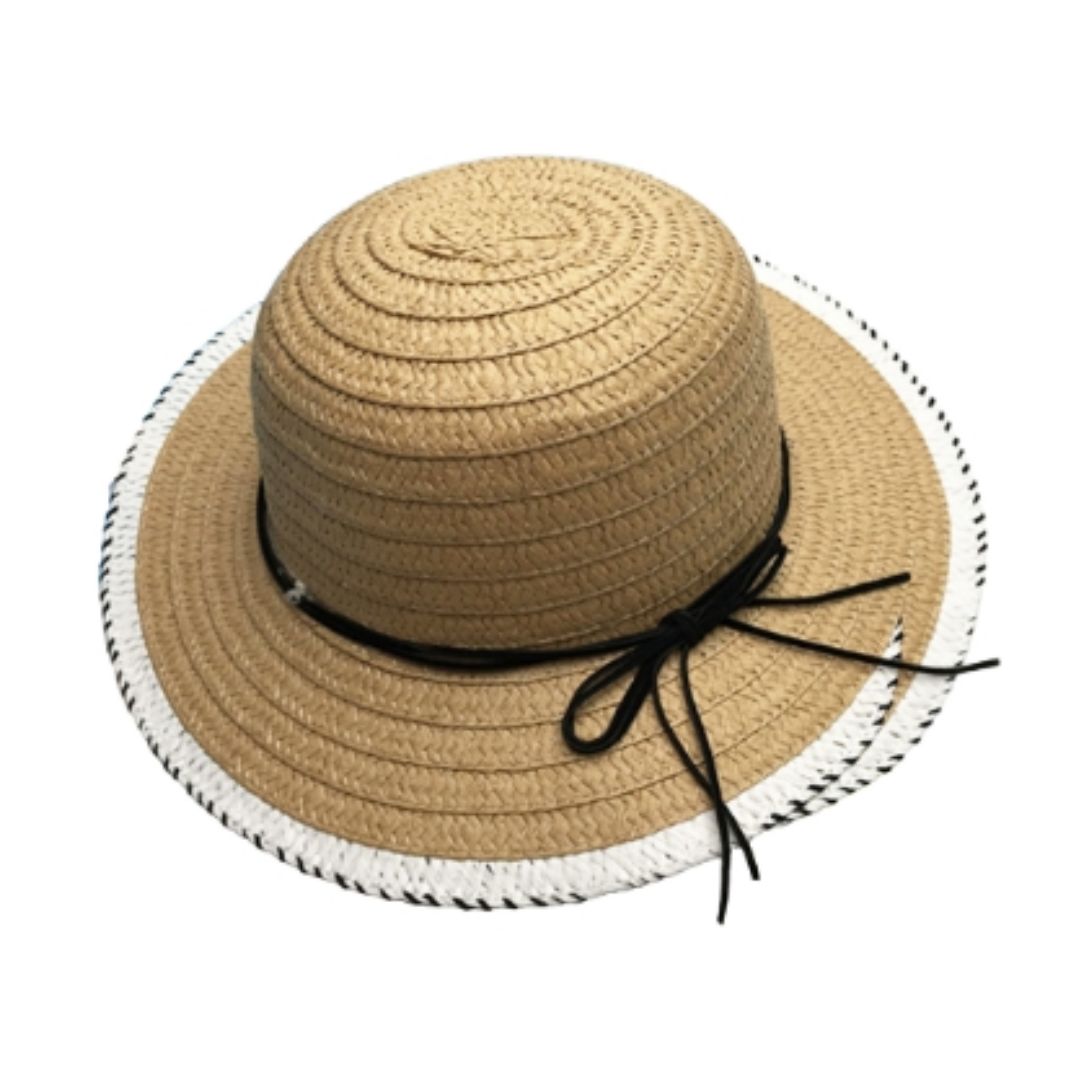Chapéu Feminino de Palha Sintética – Leveza, Charme e Proteção Solar para o Verão