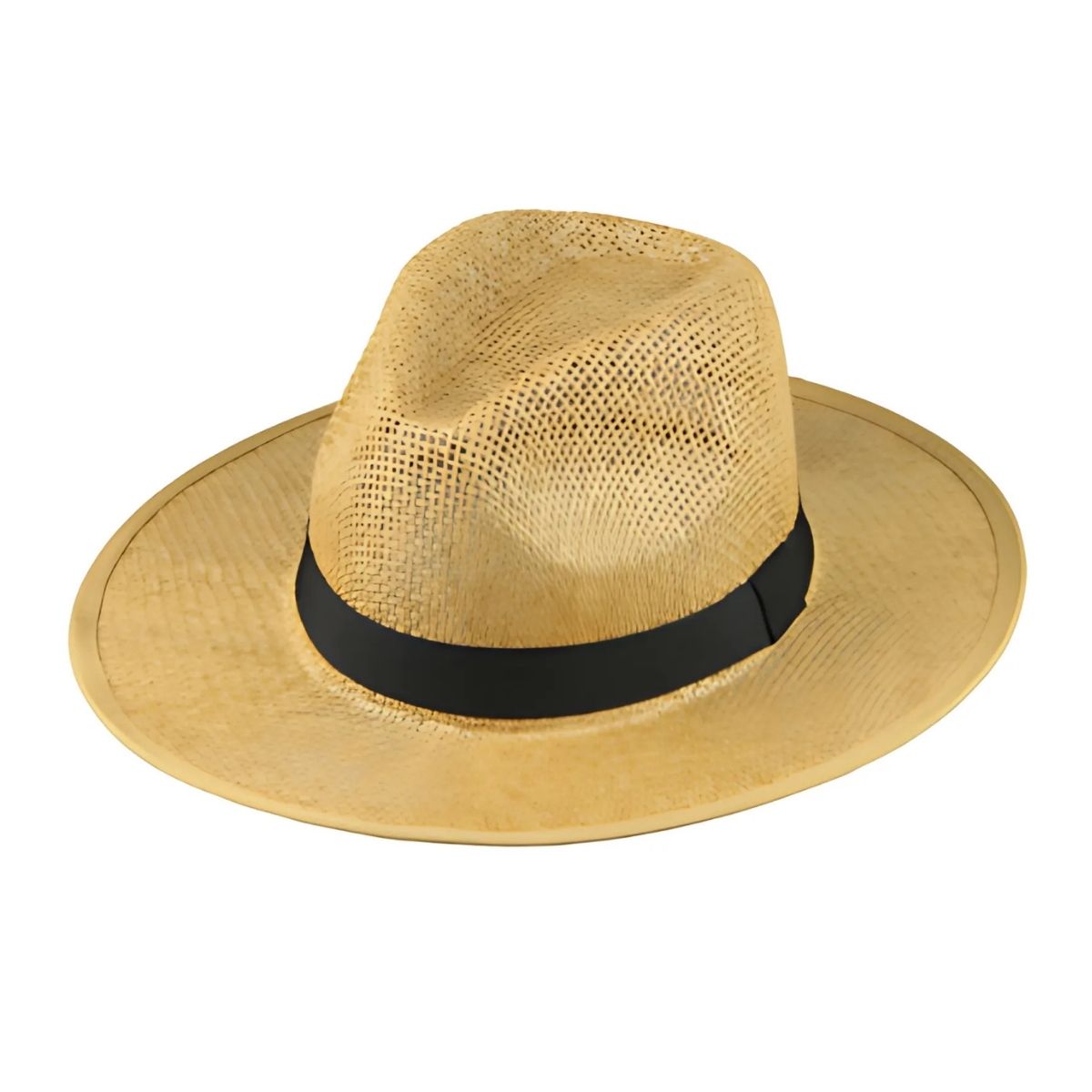 Chapéu Social Elegante com Aba Média e Forro Interno
