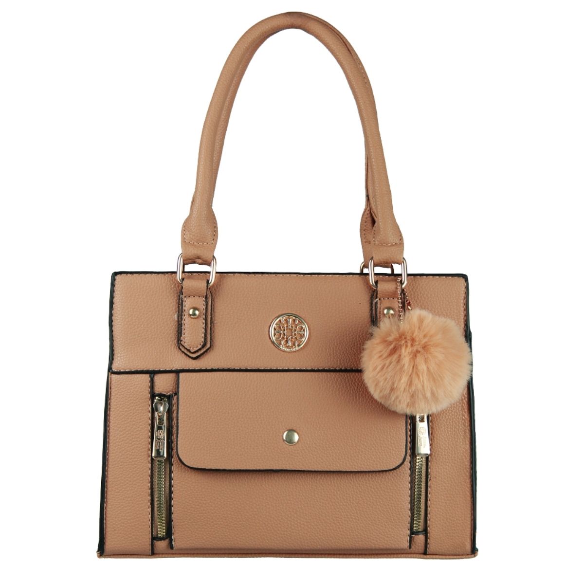 Bolsa Feminina com Alça e Pompom NDB-7201