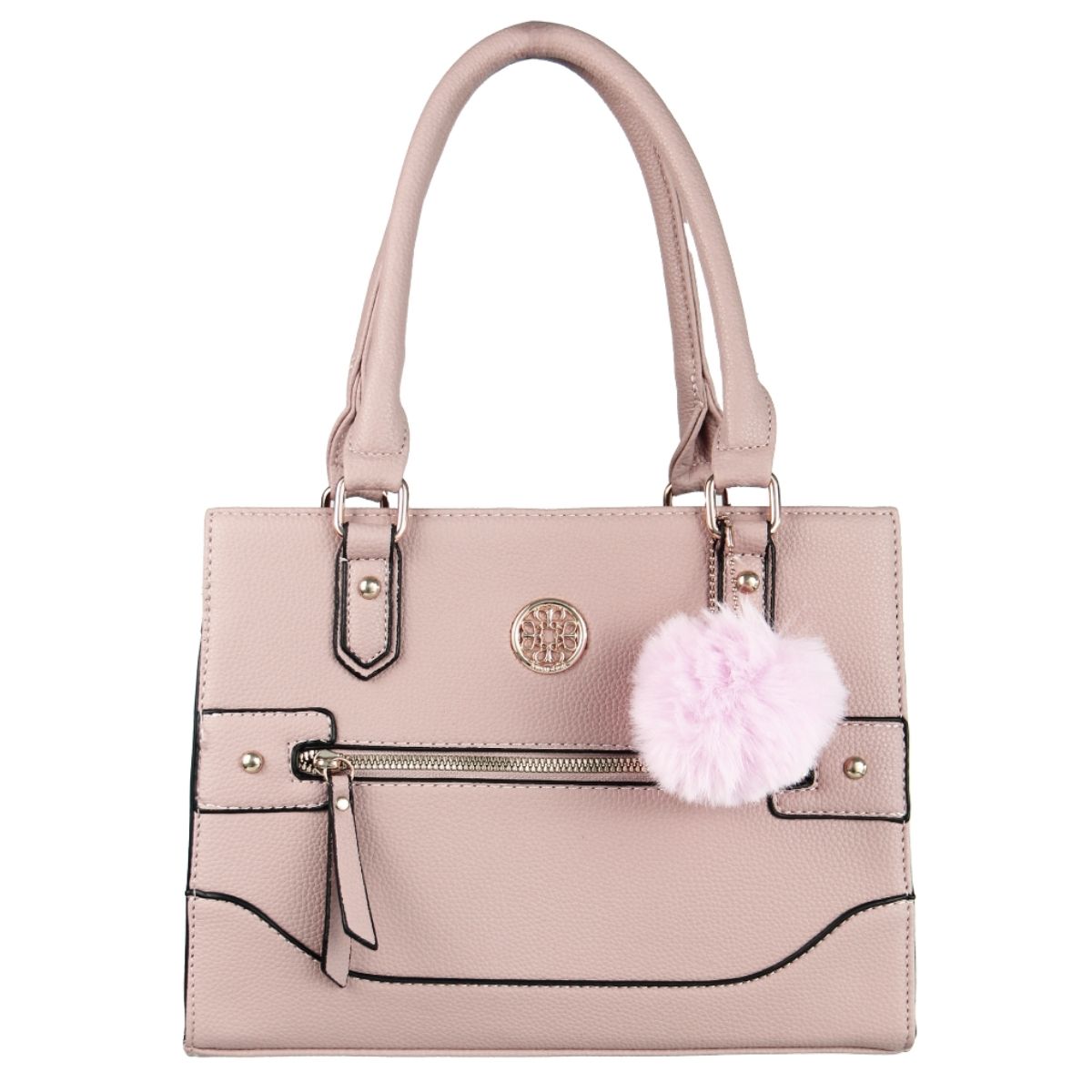 Bolsa Feminina com Alça e Pompom NDB-7201