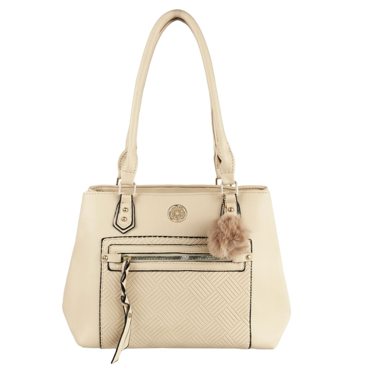 Bolsa Feminina com Alça e Pompom NDB-SL7216