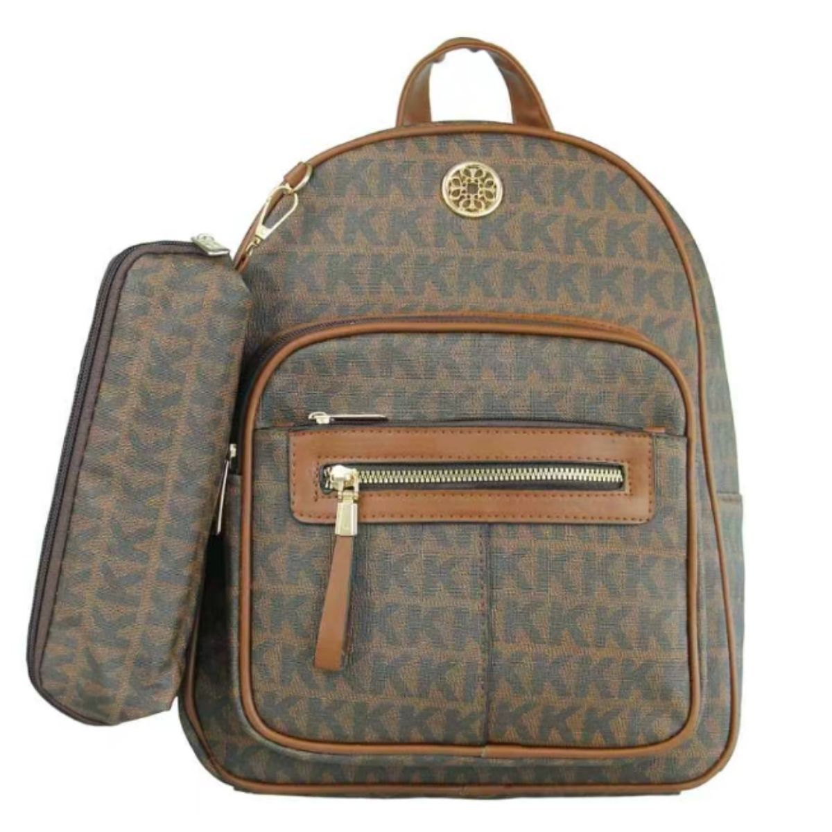Mochila Feminina com Estojo – Estilo Casual Compacto