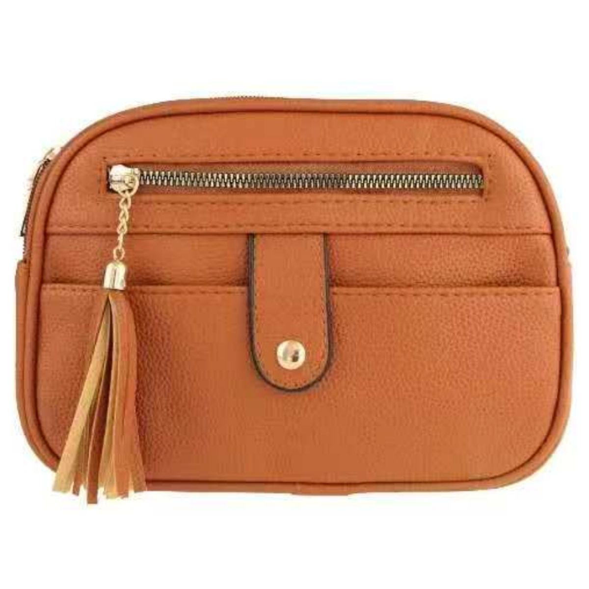 Bolsa Feminina Transversal com Bolsos Frontais PL-XB8262