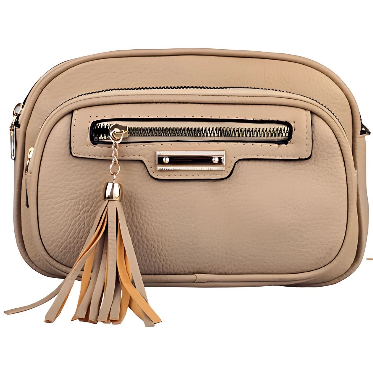 Bolsa Feminina com Alça – Elegância com Tassel Decorativo e Cores Sortidas