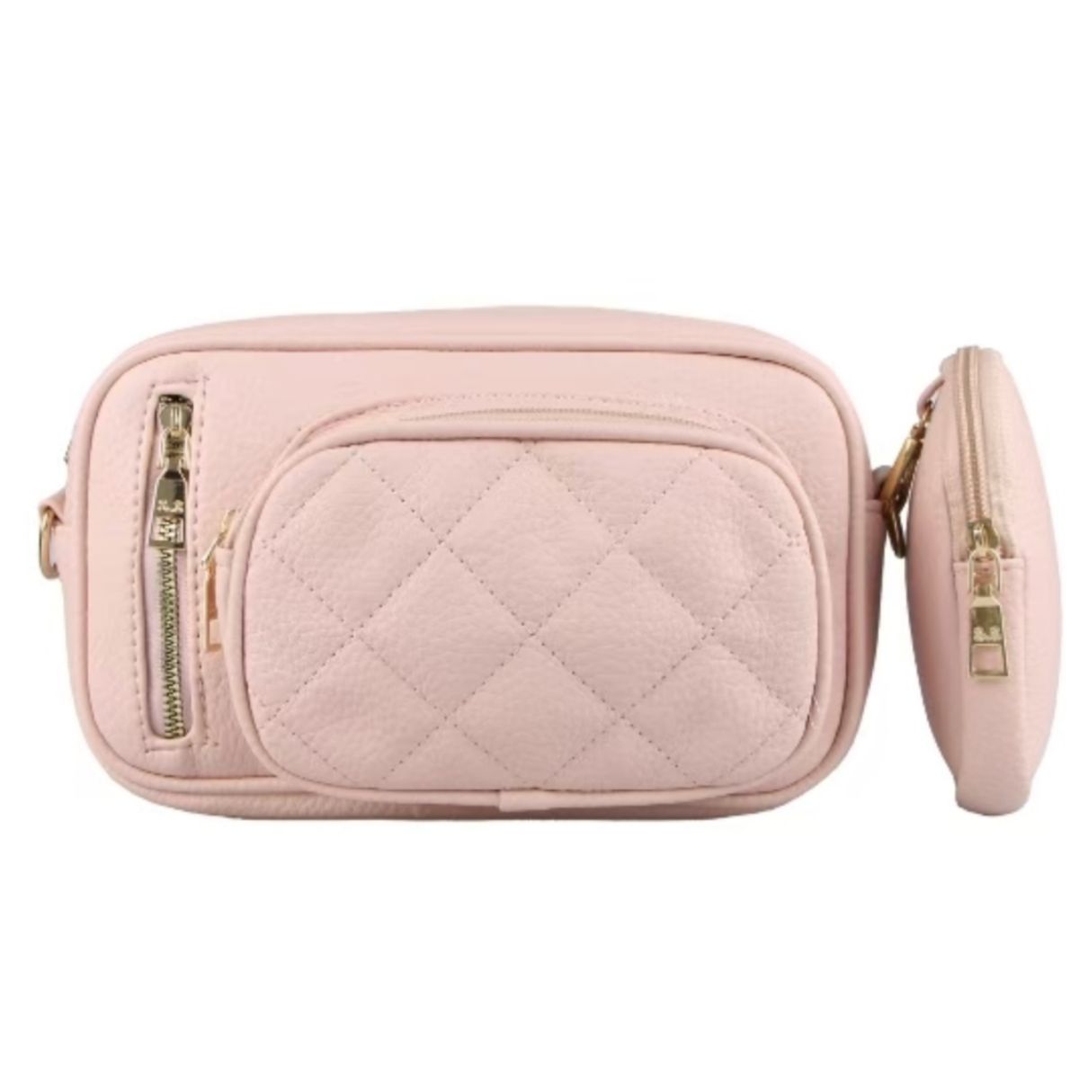 Bolsa Feminina Compacta com Porta Moeda e Alça Regulável