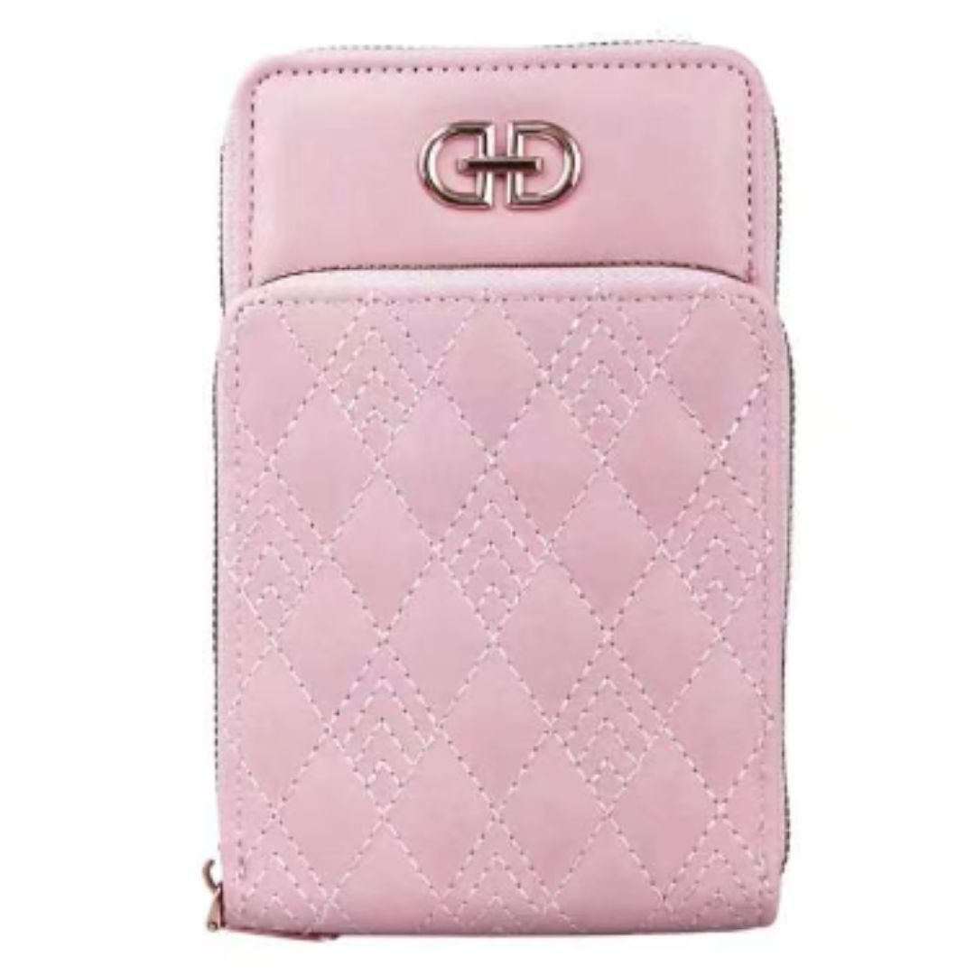 Bolsa Porta Celular com 3 Zíperes e Alça SJB-F20 – Praticidade e Estilo em um Só Acessório