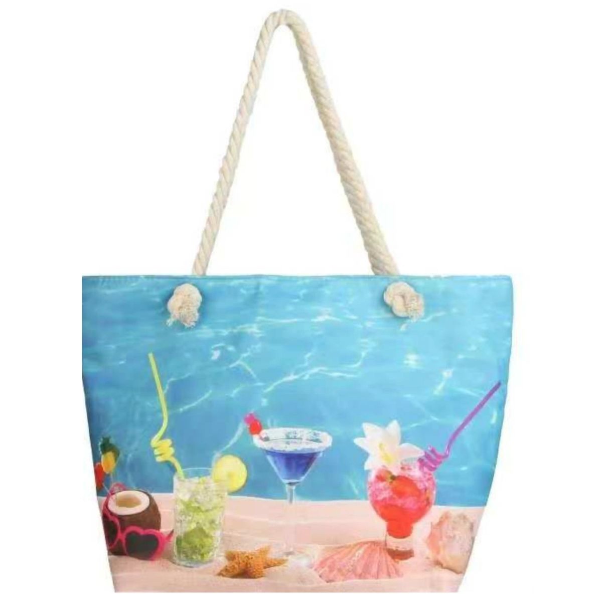 Bolsa de Praia Feminina Grande com Alça Reforçada - Moda e Praticidade