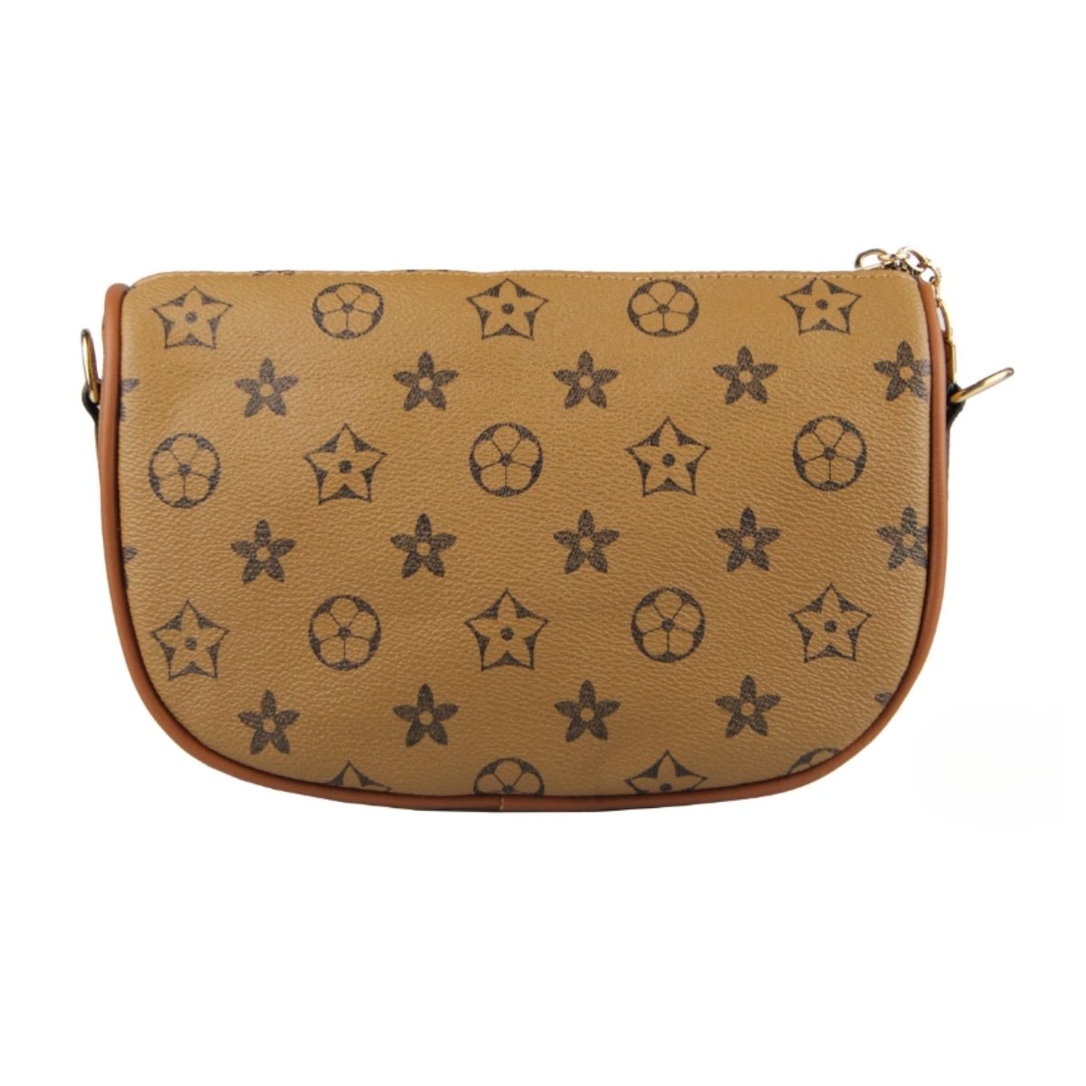 Bolsa com Alça Removível e Estampa Clássica – 21x15x7,5cm