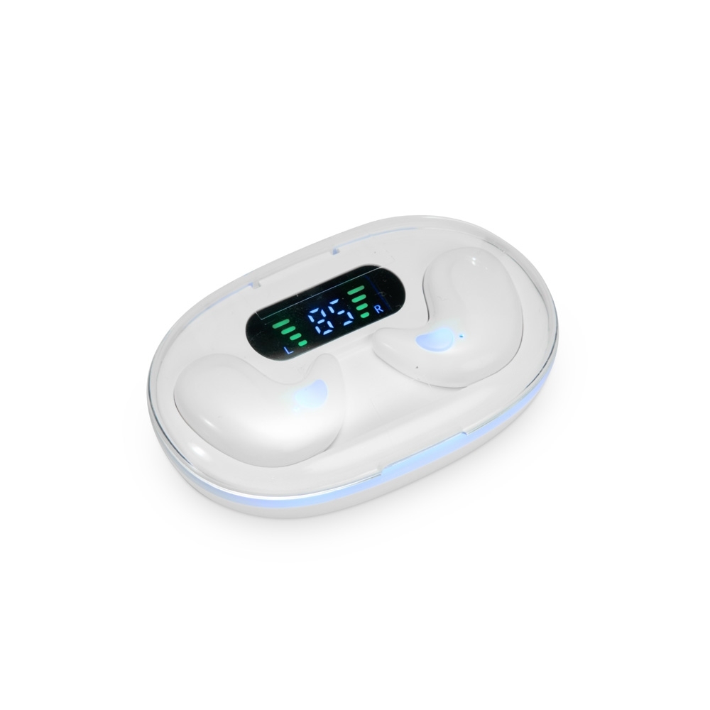 Fone de Ouvido Bluetooth com Case Carregador