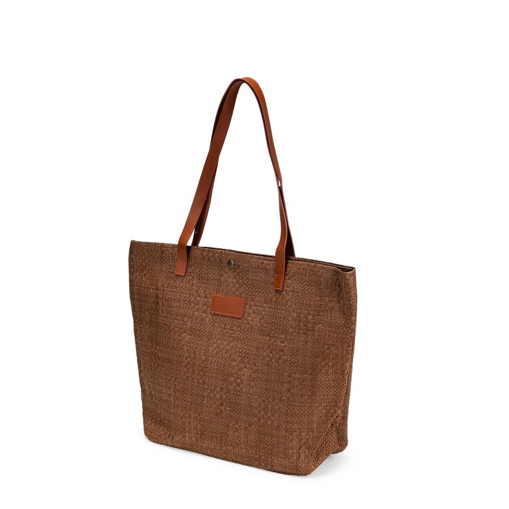 Bolsa Palha Trançada