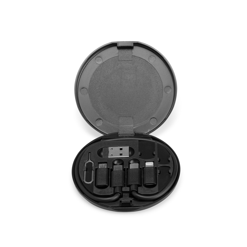 Kit Cabo USB-C com 3 Adaptadores