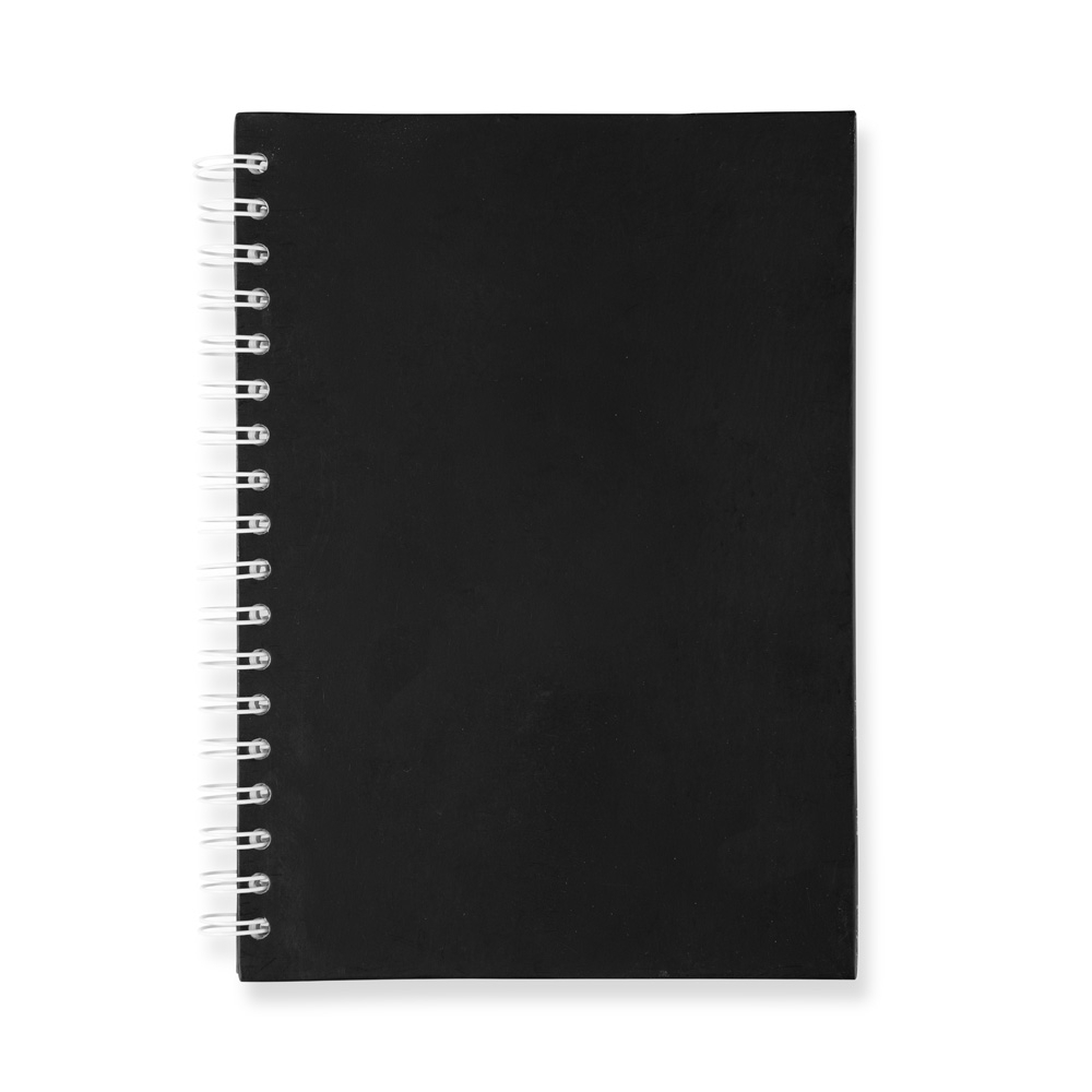 Caderno Capa Fosca Com Pauta