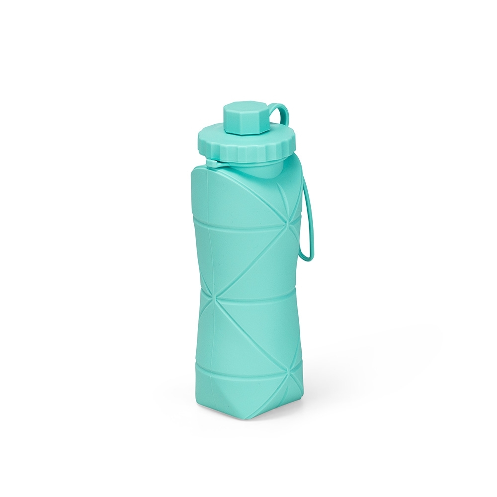 Garrafa Dobrável Silicone 600ml