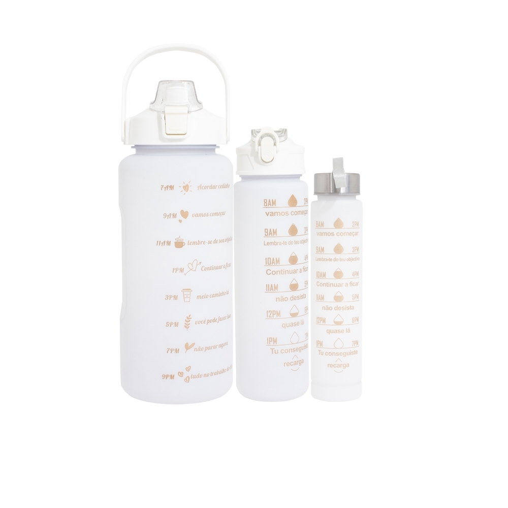 Kit 3 Garrafas
