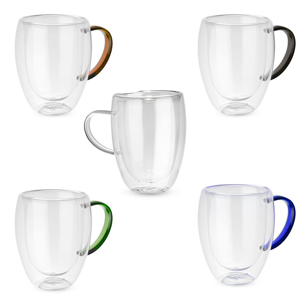 Caneca de Vidro Borossilicato