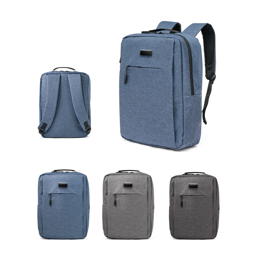 Mochila para notebook (15'6") em 300D de alta densidade com compartimento principal forrado (15 L)