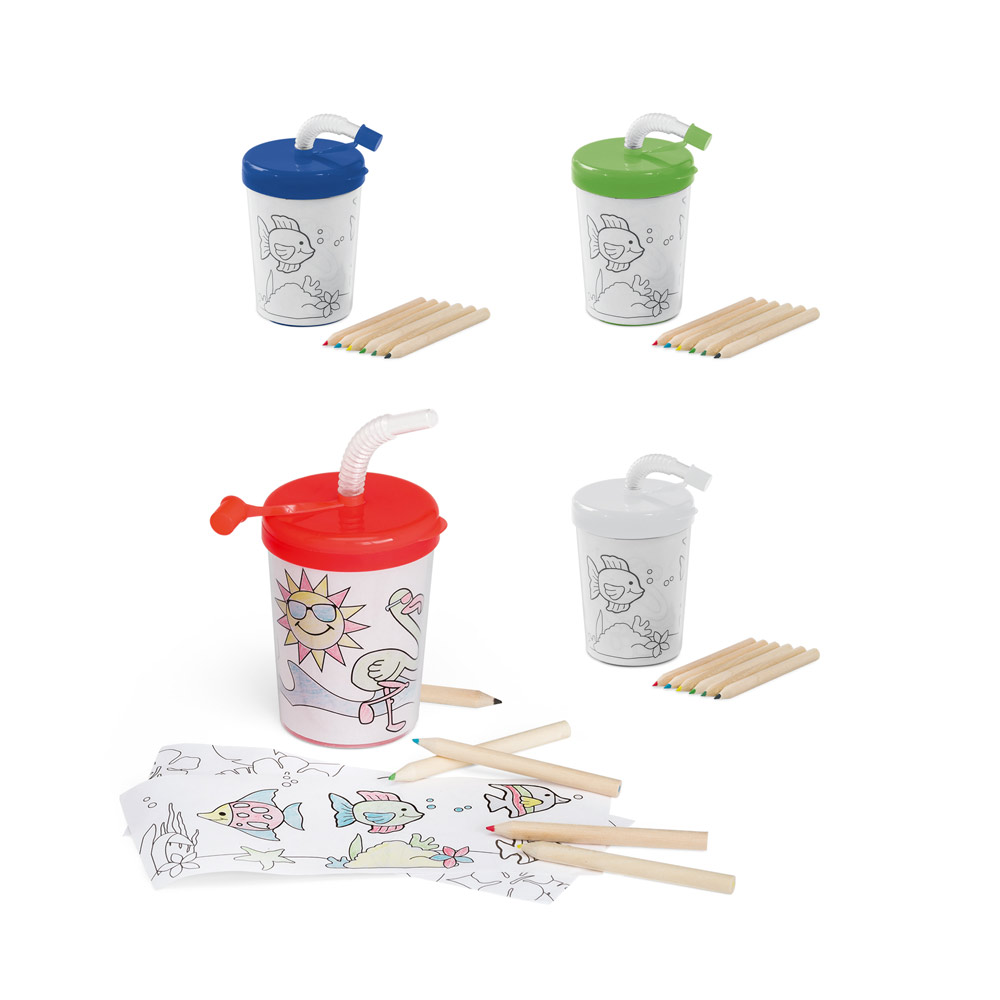 Copo de viagem para crianças em PP e PS 200 mL