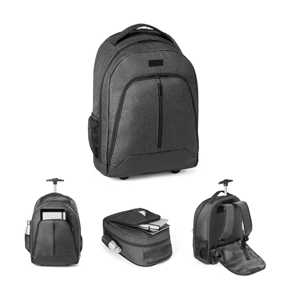 Mochila trolley para notebook (15'6'') em 600D de alta densidade e poliéster 600D impermeável (21 L)