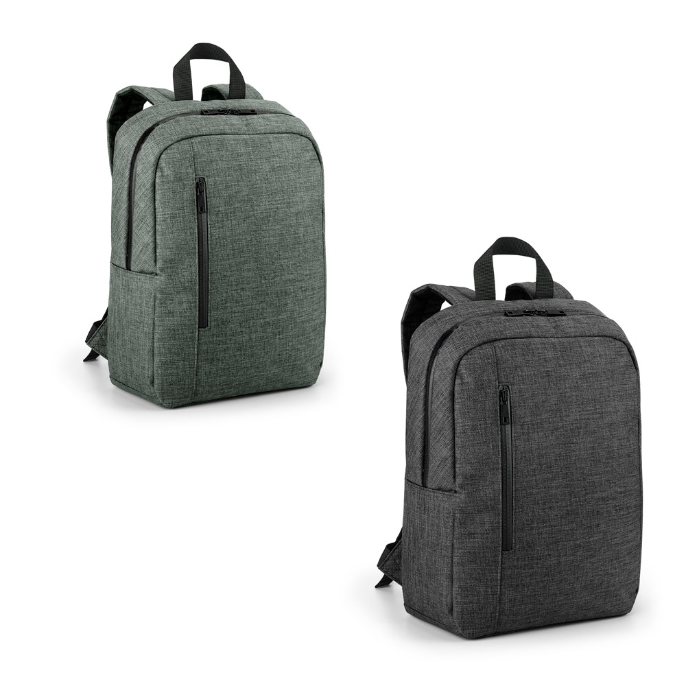 Mochila para notebook (14'') em 600D de alta densidade com compartimento forrado (12 L)