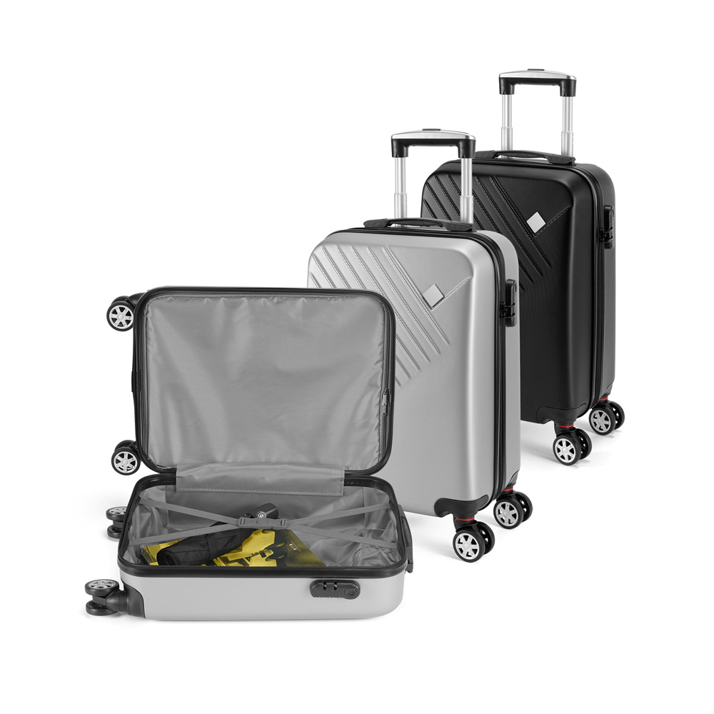 Mala de viagem executivo em ABS com interior forrado (37 L)