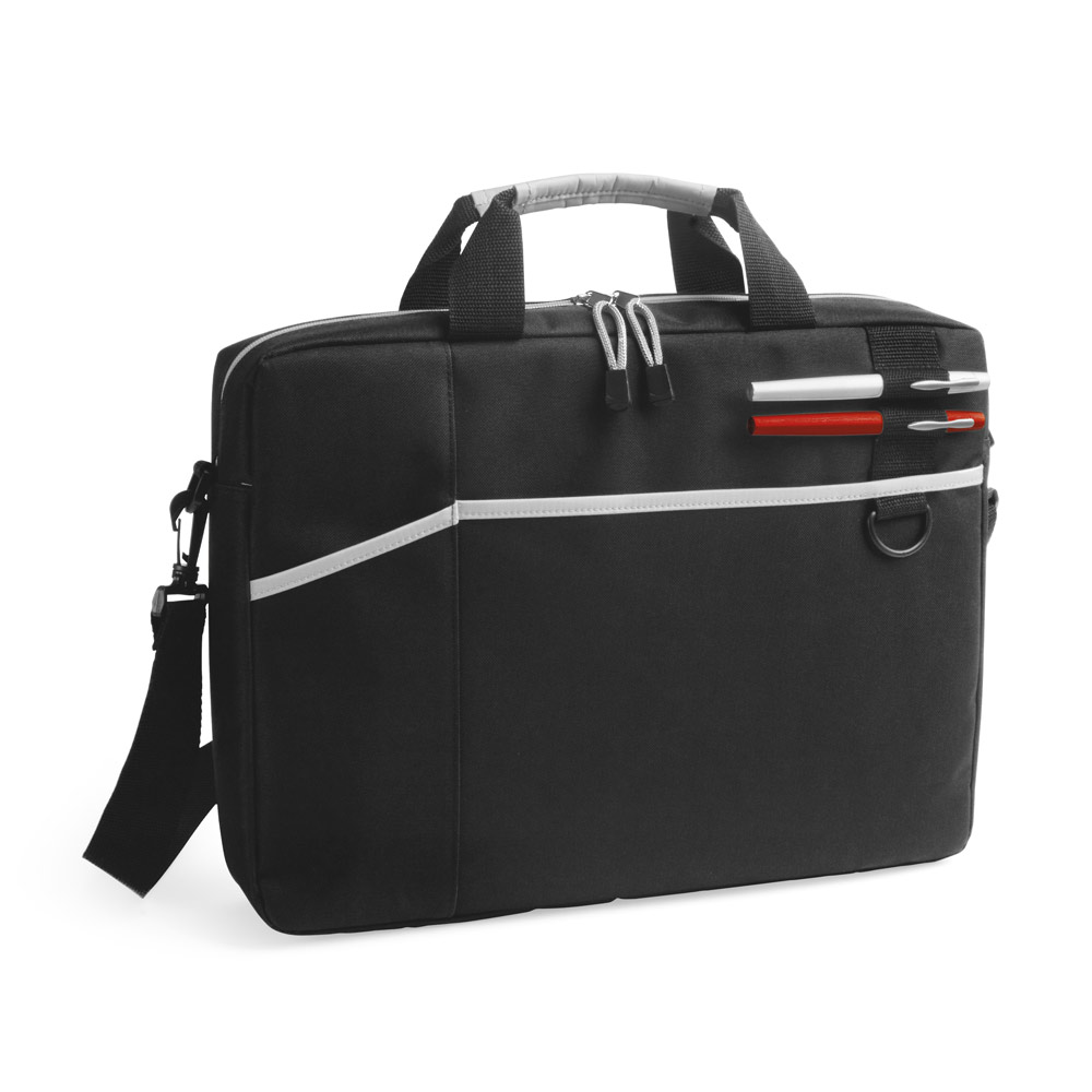 Pasta para notebook (15'6'') em 600D com interior forrado e almofadado