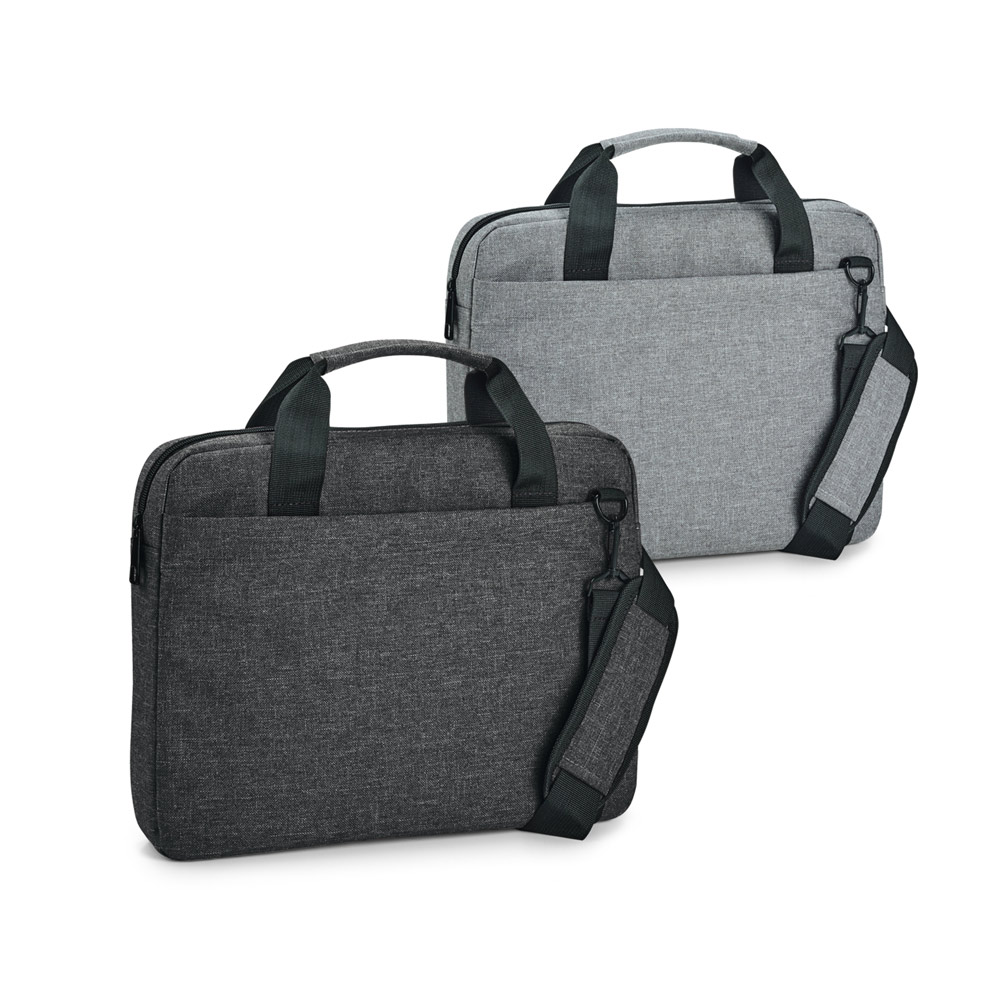 Pasta para notebook (14'') em 600D de alta densidade com compartimento forrado e almofadado