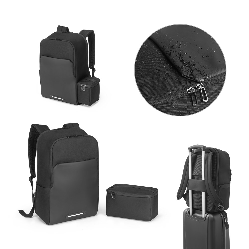 Mochila (20 L) 2 em 1 com bolsa térmica (4'5 L) inclusa que permite a sua utilização em conjunto ou separado