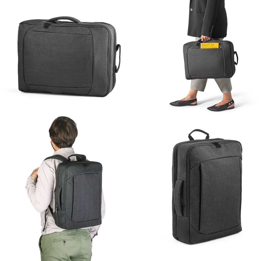 Mochila 2 em 1 para notebook (15'6") em 600D (14 L)