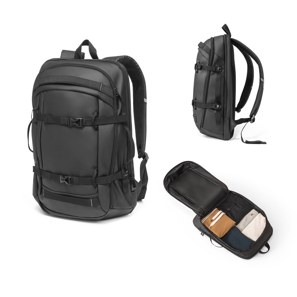 Mochila para notebook (17'3") em 900D poliéster reciclado de alta densidade com revestimento resistente à agua (21 L)