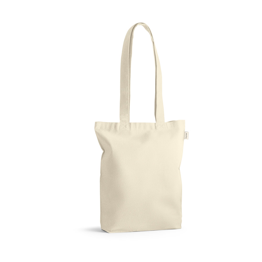 Sacola em 100% algodão reciclado (140 g/m²)