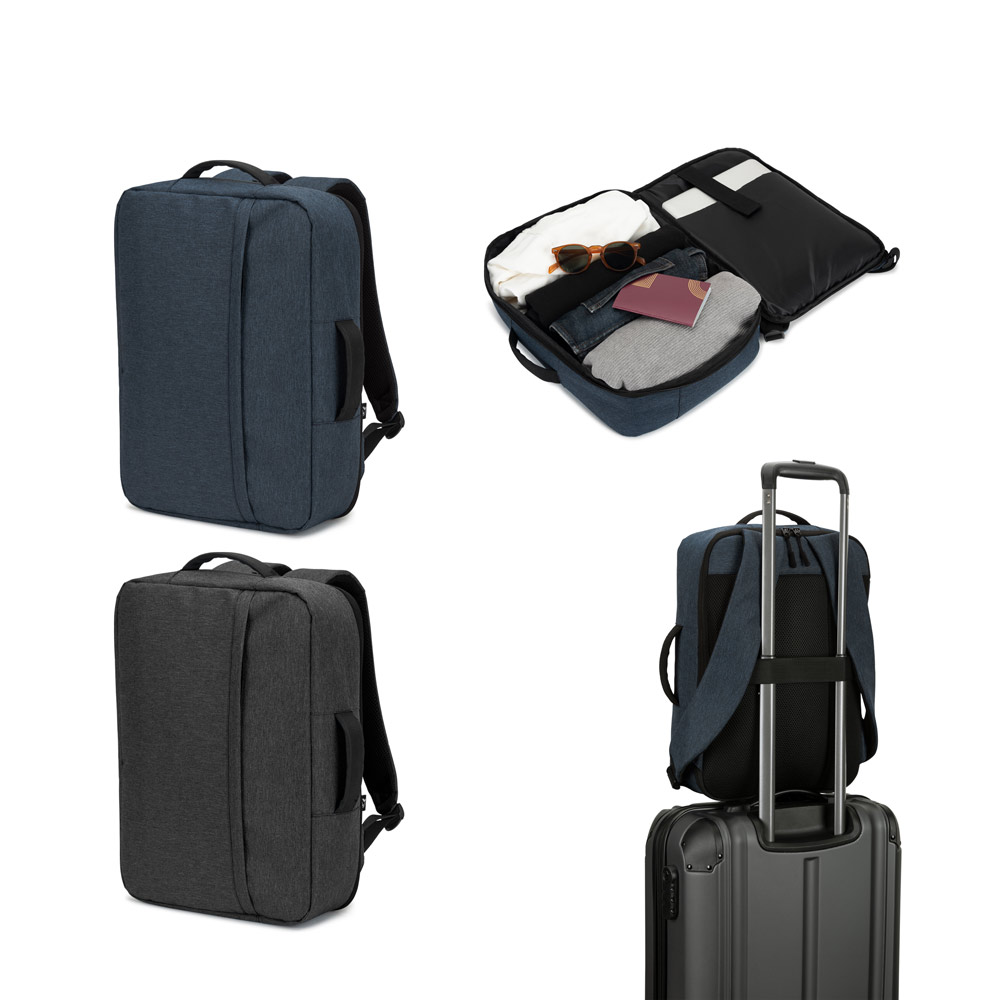 Mochila para notebook (15'6") em poliéster reciclado 300D de alta densidade (15 L)