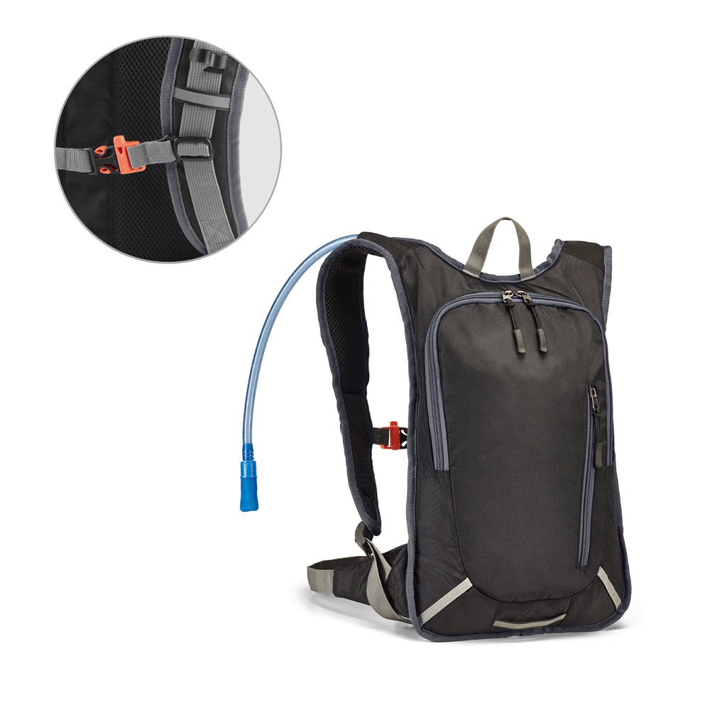 Mochila esportiva com reservatório de água em 420D 2 L